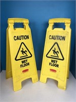 Wet Floor Signs x 2