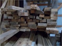 Lumber Pile of Asst Species 2" X 8Ft