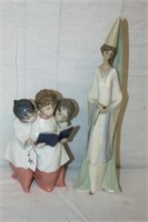 2 pc. Lladro & NAO figurines