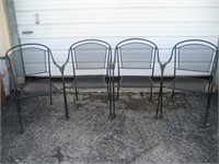 Lot of 4 Patio Chairs