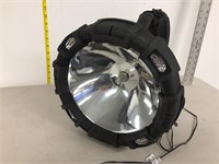 large spotlight with charger