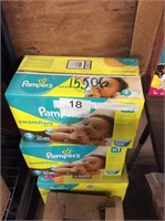 3 CTN PAMPERS DIAPERS (SIZE 3)