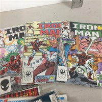 long box of comics- various