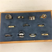 12 ladies fashion rings