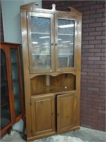 Large Antique Corner Cabinet