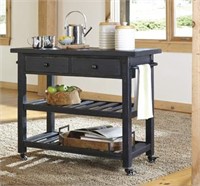 5Ashley D300-266 Rustic 42" Kitchen Island