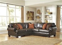 Ashley 316 Antique Nesbit Durablend Sectional Sofa