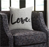 A1000819 - Ashley "Love" Designer Throw Pillow