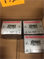 3 Boxes of Winchester Xpert Steel 12ga.