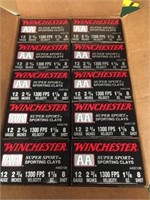 10 Boxes of Winchester 12ga. AA