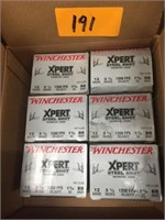 6 Boxes of Winchester Xpert Steel 12ga.