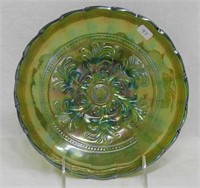 M'burg Mayan IC shaped bowl - green