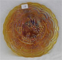 Imperial Grape 6" plate - amber