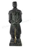 Replica Chinese Terra-cotta Soldier Figurine W/