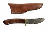 Broadbent Or G Little Damascus Steel Knife