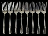 (8) State House Sterling Inaugural Salad Forks