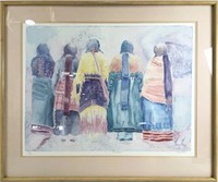 Nancy Phelps Signed Print ‘ The Watchers’