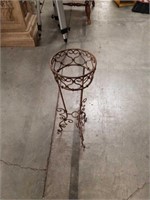 small metal plant stand