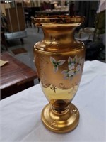 Bohemian Vase gold