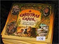 12 copies of  A Christmas Carol
