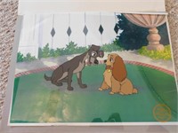 Disney's Lady and The Tramp Cell with COA