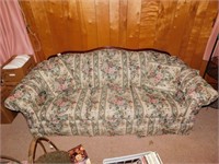 Floral Pint Sofa - clean and excellent condition