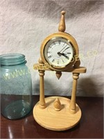 Handmade wooden framed clock