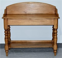 Antique Pine Hall / Console Table