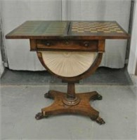 c.1820 Rosewood Games Table