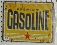 Nostalgic Gasoline Tin Sign