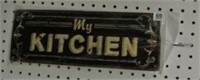 Nostalgic Kitchen Sign
