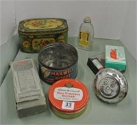 Early 20th Century Advertising Tins Lot