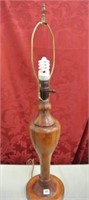 Wooden Marquetry Hand Crafted Lamp