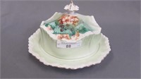 UM RS Prussia floral butter dish