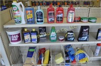 CAR CLEANING MATERIALS, WAX, WASH