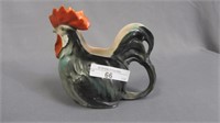 Royal Bayreuth rooster figural creamer
