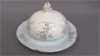 Early Years RS Prussia butter dish w/stenciled