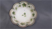 RS Prussia 9" floral bowl