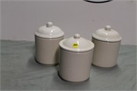 Crock Style Canister Set