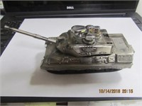 Military Style Tank Table Lighter marked Leopard