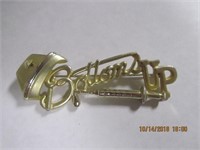 AJC signed  "Bottom Up" Nurse Pin 3 in.