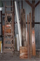 Wooden Ladders & Misc. Wood