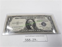 1935-D One Dollar Silver Certificate
