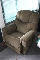 Green upholstered Lazy Boy Recliner (New)