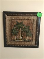PAIR OF PALM TREE PICTURES