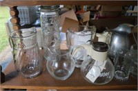 Assorted Pitchers & Glassware