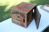 Wooden Budweiser Crate