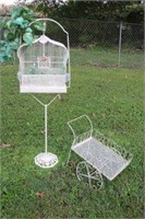 Bird Cage, Stand, Cart