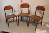 Three Childs School Chairs