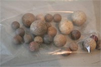 Assorted Clay Marbles